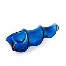 Load image into Gallery viewer, Red Eye Glass 5&quot; Shell Hand Pipe