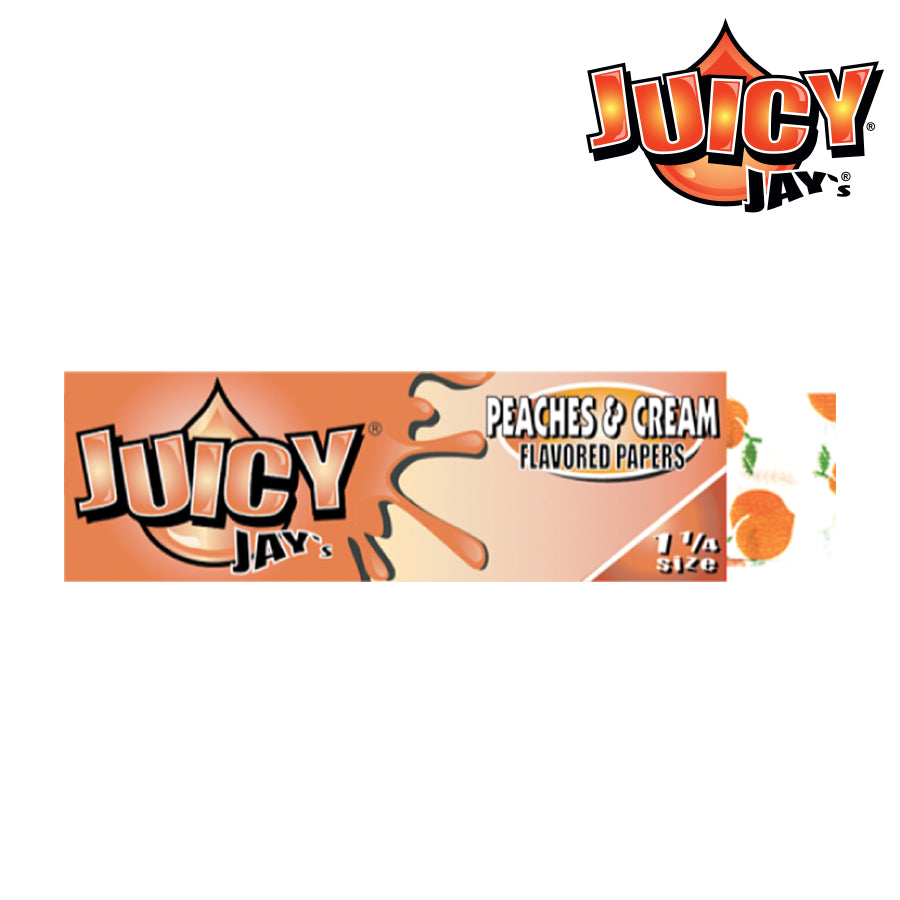 Juicy Jay's 1-1/4 Peaches & Cream