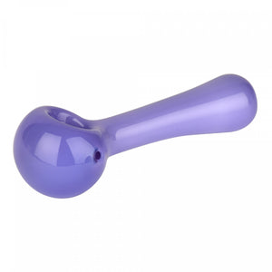 Red Eye Glass 4.5" Solid Colour Spoon Hand Pipe